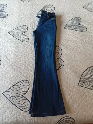 Pantalón vaquero mujer azul