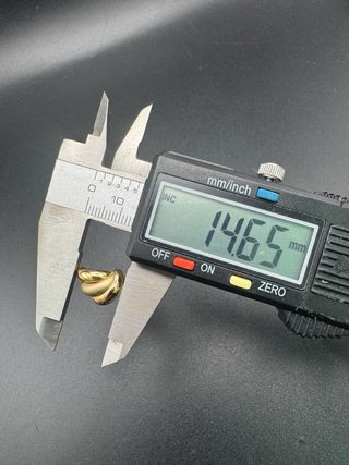 011-04-00407 PENDIENTES TRICOLOR ORO 18K