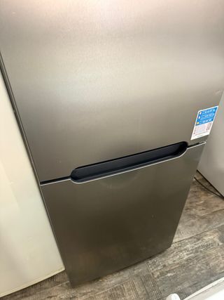 Nevera Candy plateada