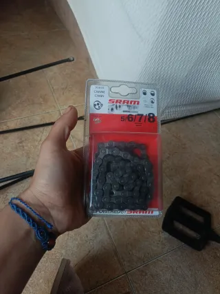 Lote piezas bicicleta