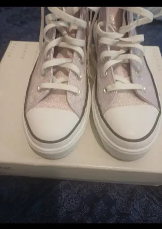 Converse rosas talla 39