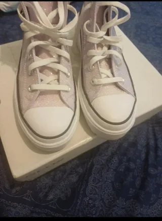 Converse rosas talla 39