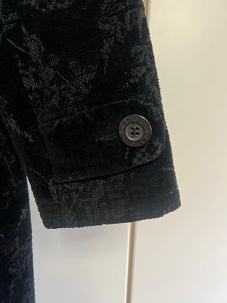 Abrigo de mujer color negro