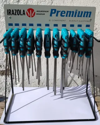 Lote destornilladores Irazola Premium (nuevo)