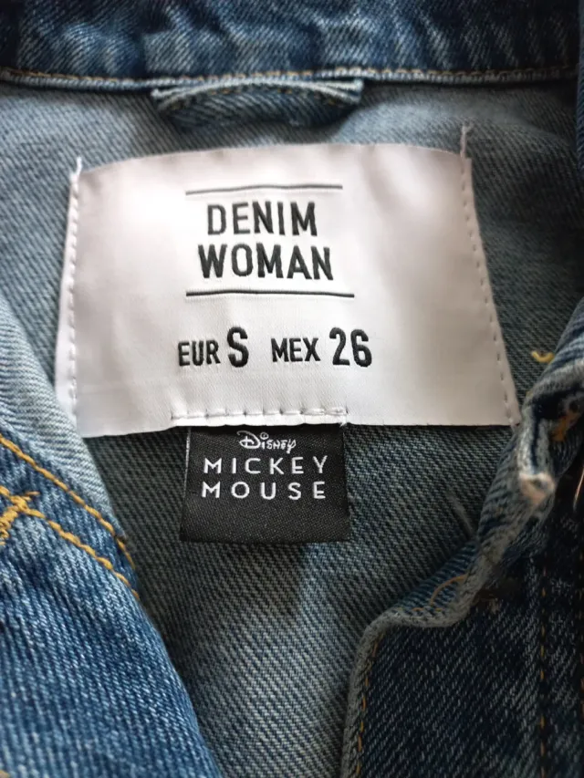 Chaqueta vaquera Mickey Mouse Talla S