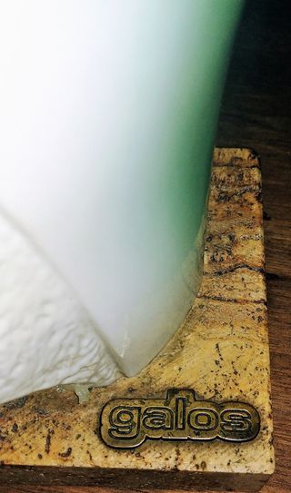 Figura Galos Porcelana y Oro