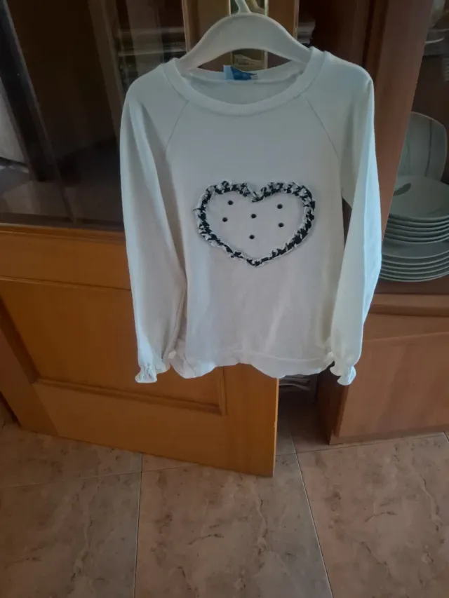 Jersey niña corazón
