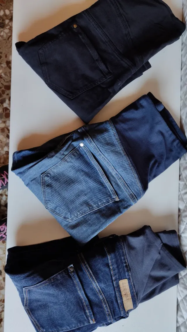 Pantalones premamá vaqueros