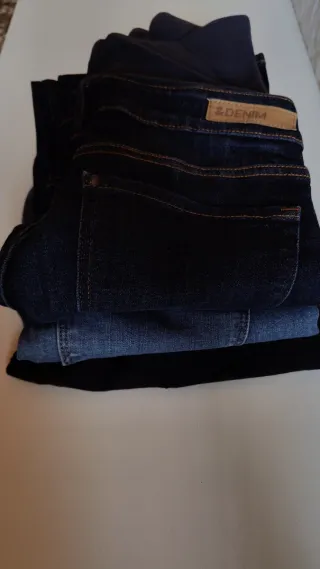 Pantalones premamá vaqueros