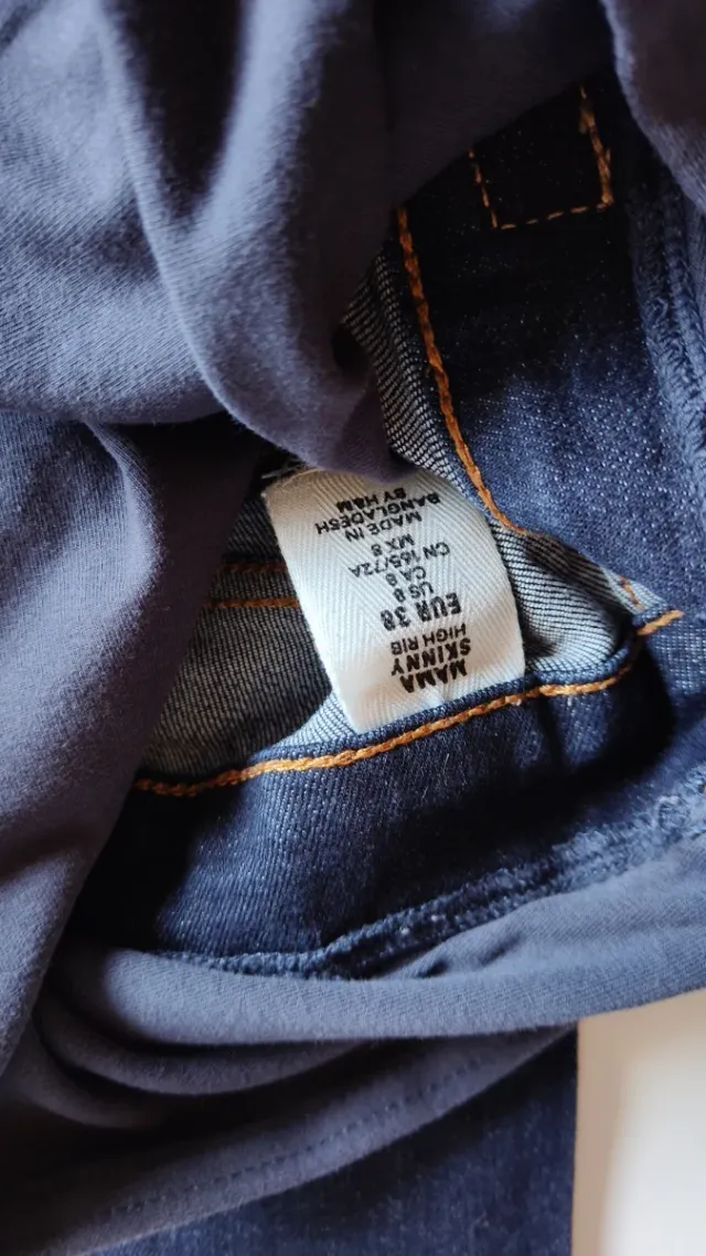 Pantalones premamá vaqueros