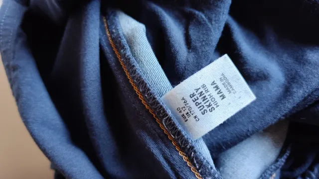 Pantalones premamá vaqueros