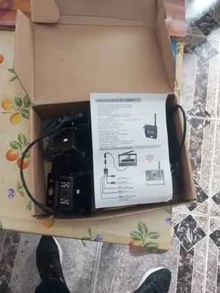 Cámara trasera para autocaravana o camión