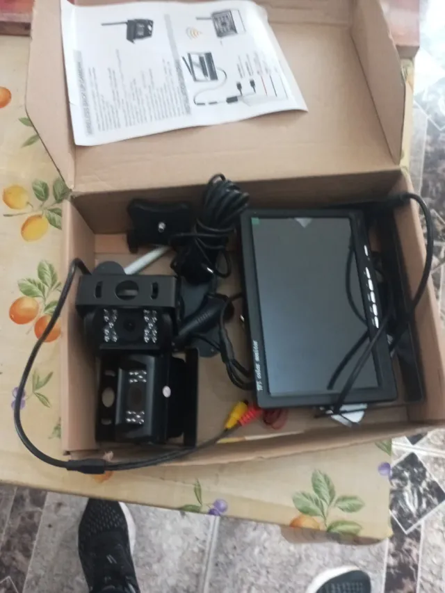 Cámara trasera para autocaravana o camión