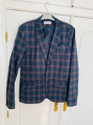 Americana/Blazer Reserved Cuadros Talla XS