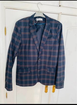 Americana/Blazer Reserved Cuadros Talla XS