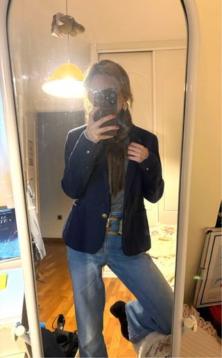 Americana/Blazer Reserved Cuadros Talla XS