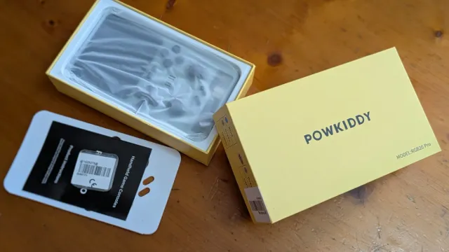 Consola Powkiddy RGB20 Pro Gris/Verde