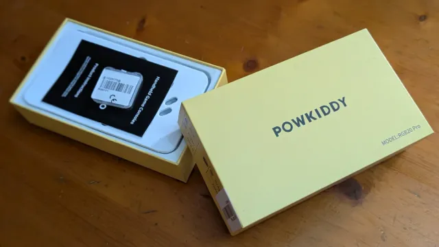 Consola Powkiddy RGB20 Pro Gris/Verde