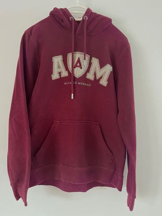Sudadera burdeos Álvaro Moreno