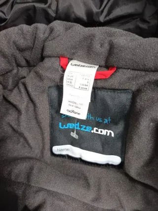 Mono de skid niño casco y gafas