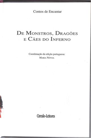 Contos de Encantar: De Monstros, Dragões e Cães Do