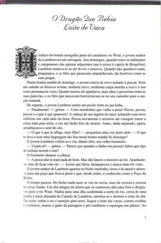Contos de Encantar: De Monstros, Dragões e Cães Do