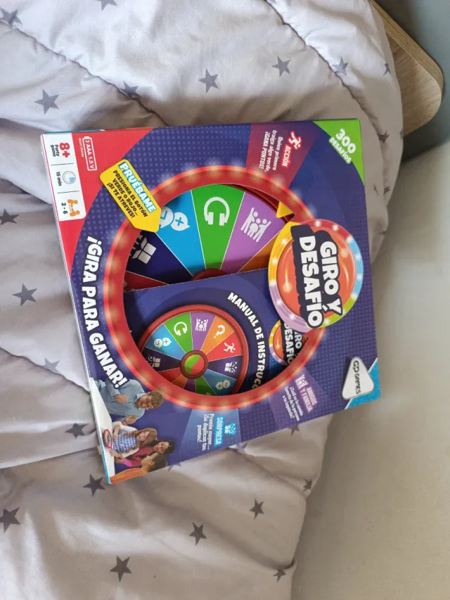 Giro y Desafío Juego de Mesa