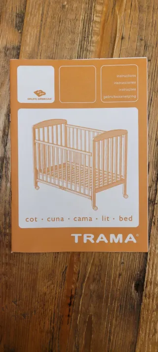 Cuna Trama Bebecar Blanca