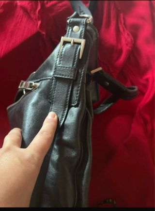 Bolso Prada Negro Cuero