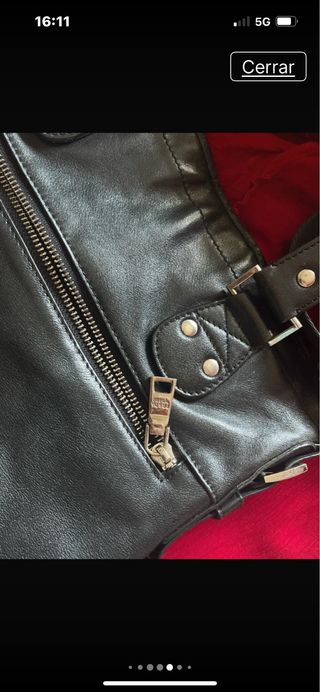 Bolso Prada Negro Cuero