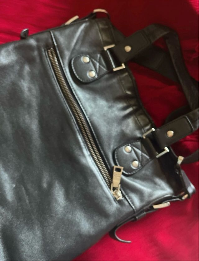 Bolso Prada Negro Cuero