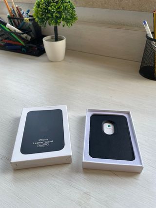 Cartera Magnética Apple Negra