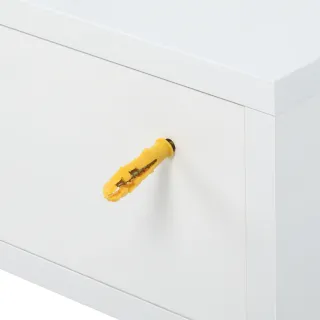 2 Mesitas Colgantes Blancas