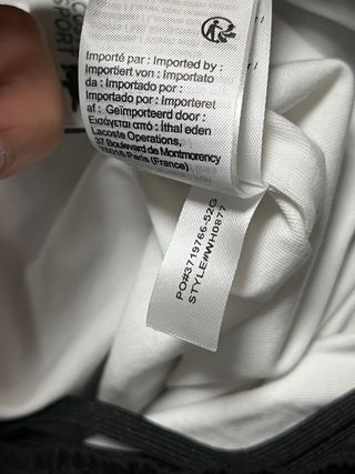 Pantaloni Lacoste Parachute Neri Taglia XS