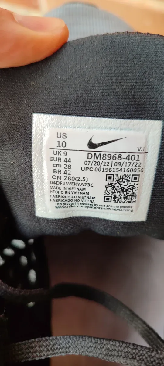 Nike Zoomfly 5 Negro/Gris