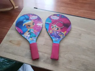 Juego 2 raquetas Shimmer & Shine