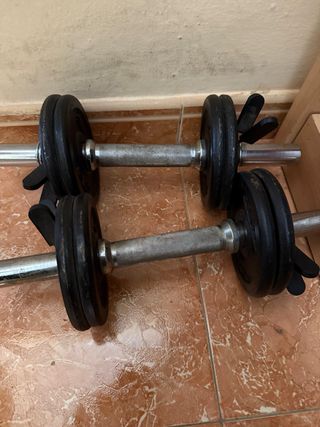 Pack Pesas Gimnasio y más