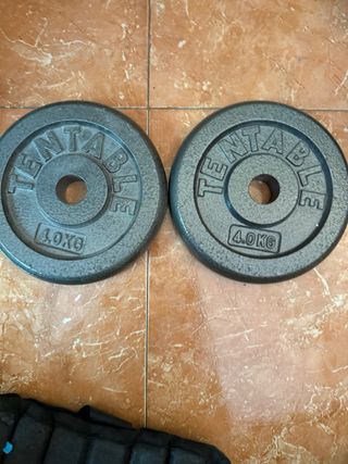 Pack Pesas Gimnasio y más