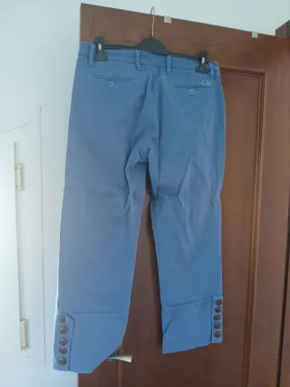 Pantalón montar talla 46 celeste