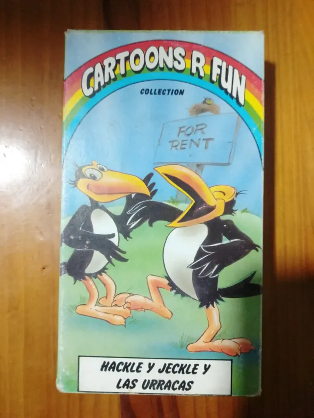 Lote 4 Películas VHS Cartoons R Fun