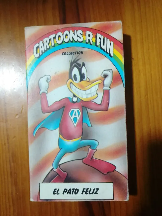 Lote 4 Películas VHS Cartoons R Fun