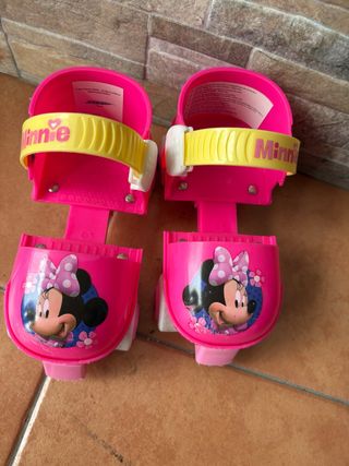 Patines Minnie Mouse Talla 23-27