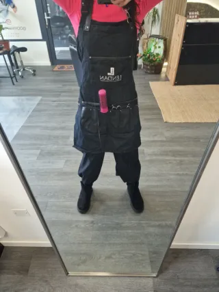 Bata peluquería LENDAN denim