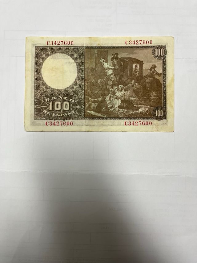 Billete 100 pesetas 1948 Banco de España