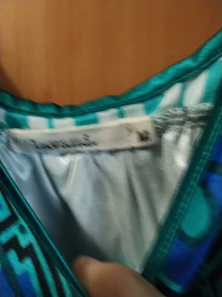 Vestido largo estampado