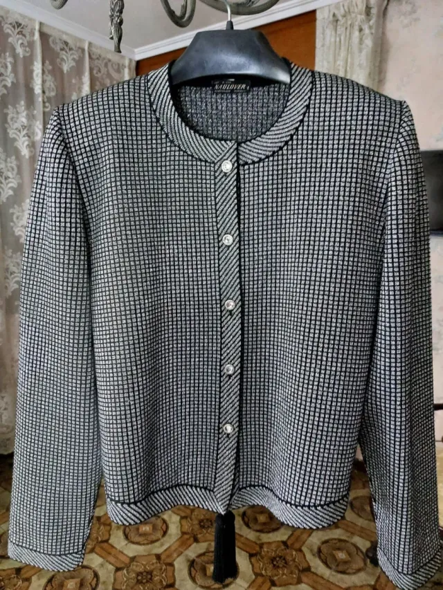 Chaqueta SABLOVER hilo plateado