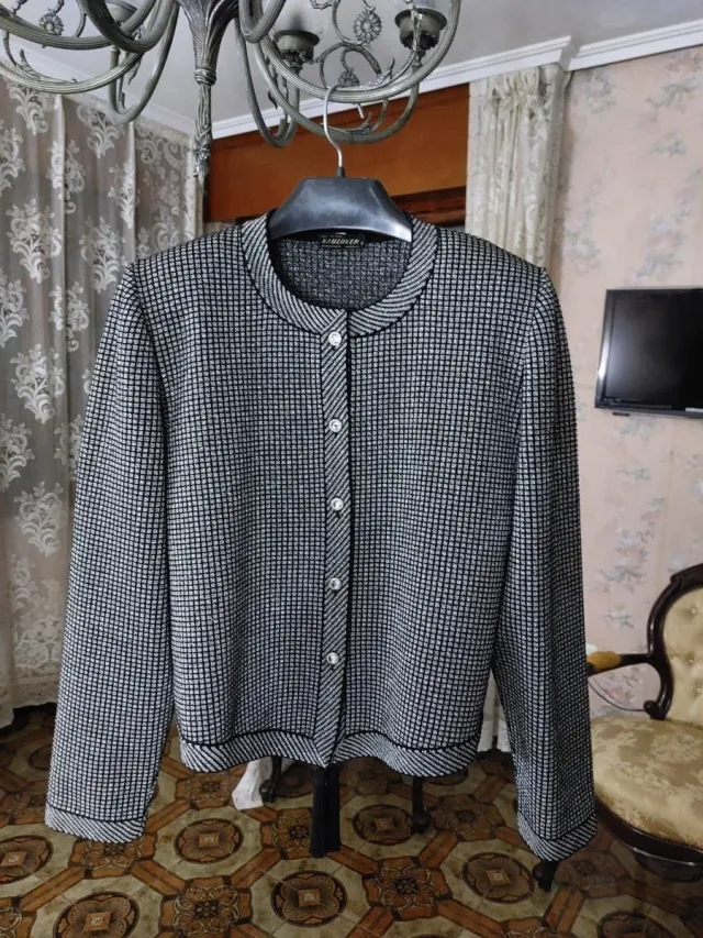 Chaqueta SABLOVER hilo plateado