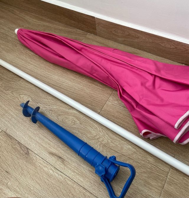 Sombrilla playa con pincho para arena