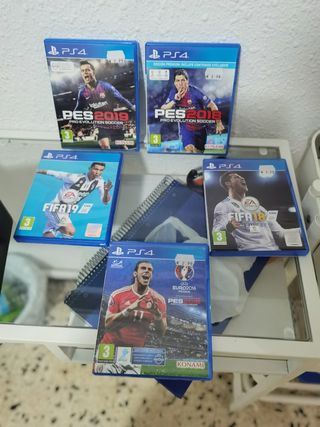 Pak  4 juegos de fútbol antiguos