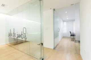 Puertas de cristal para oficina